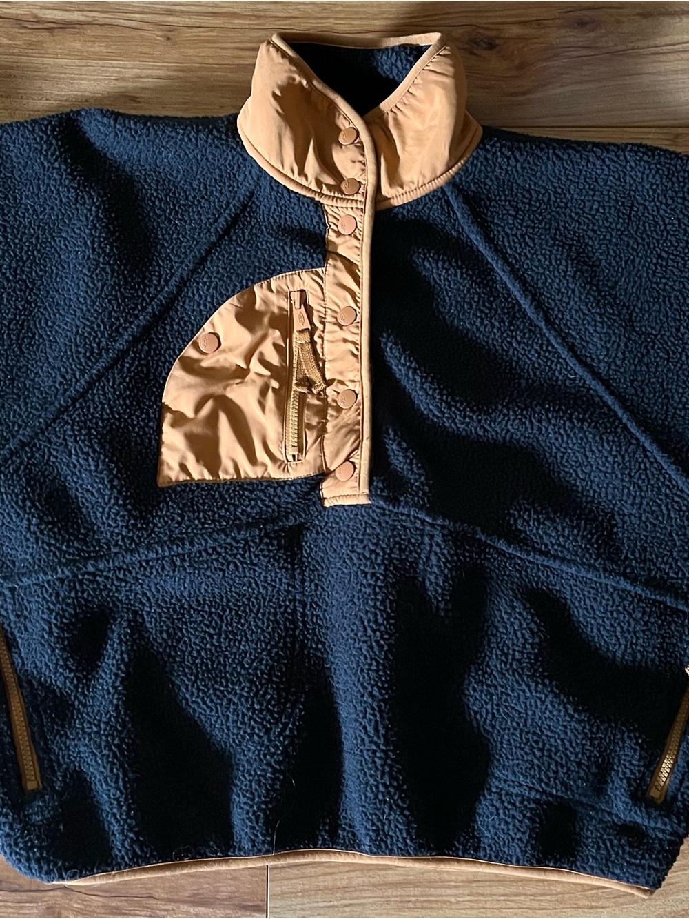 FP Movement Hit The Slopes Colorblock Fleece Pullover Small - Picture 3 of 16